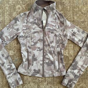 Lululemon Define Jacket Size 4 Camo Print Full Zip